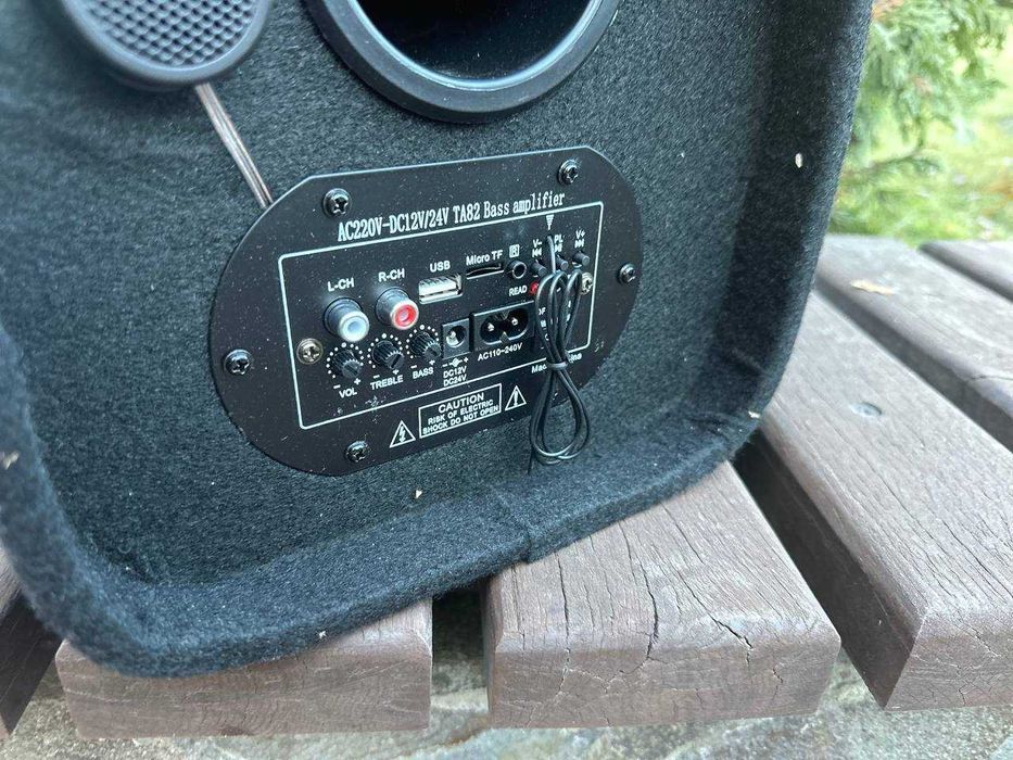 Сабвуфер с усилителем. Колонка от 5 до 12 дюймов. Саб. Bluetooth.