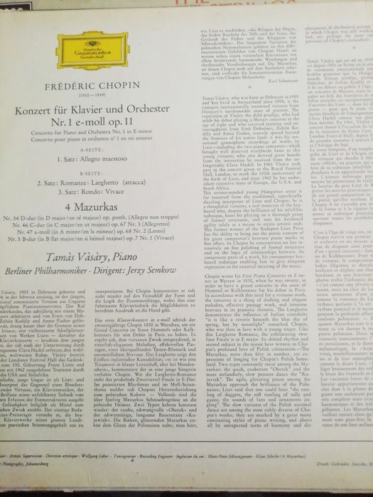 LP's Deutsche Grammophon Gesellschaft