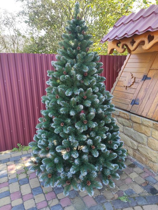 ТОП‼️ Штучна ялинка Елітна  з шишками, искусственная елка
