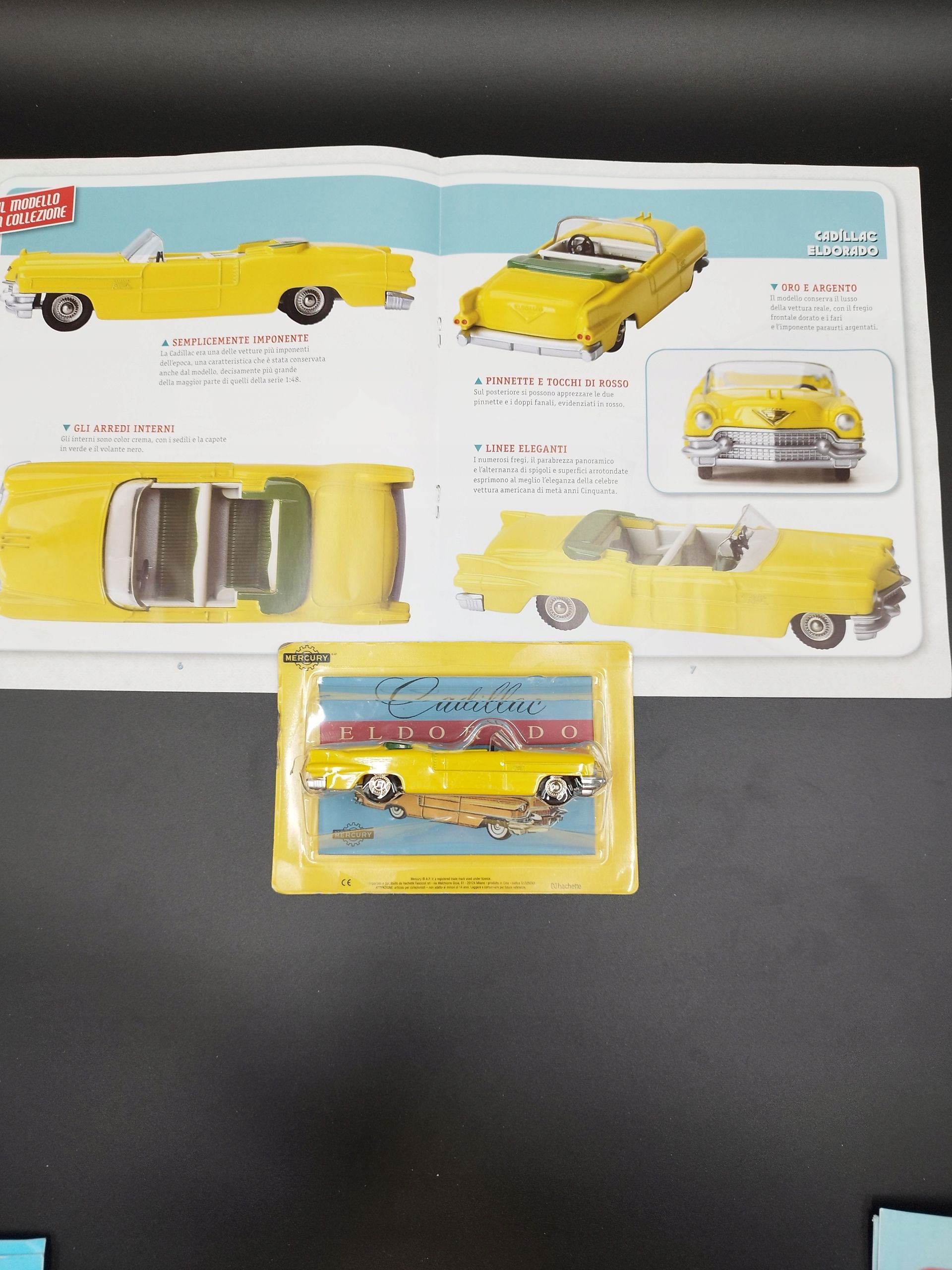 Model Hachette ok1:43 nr 33 Cadillac Eldorado