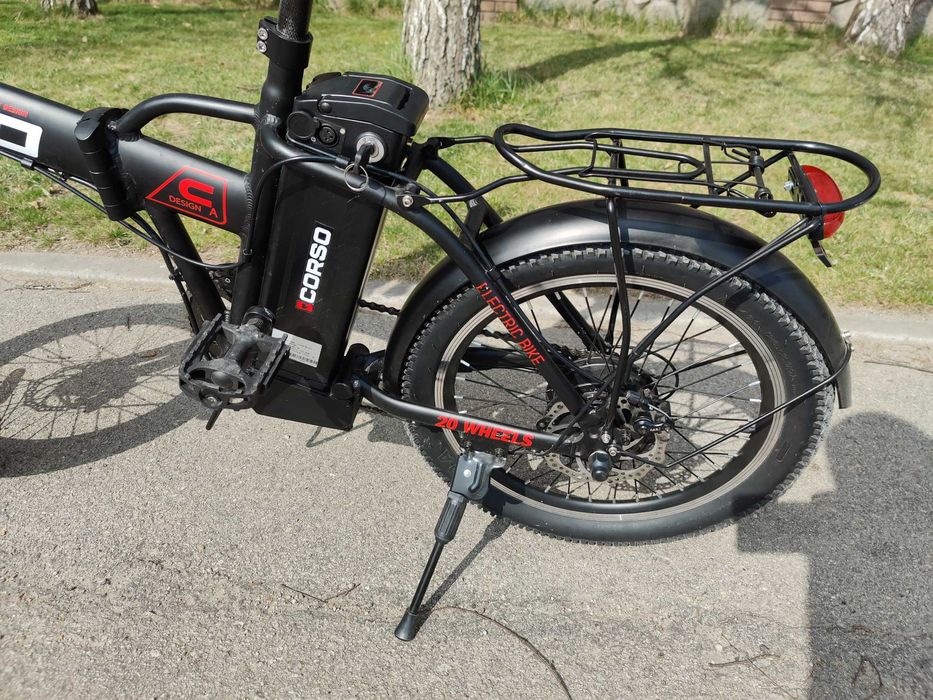 Электровелосипед Corso  Keno 20  рама складная алюм .