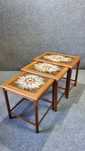 Duńskie Stoliki 3w1 Teak Trans lata 60 Mid Century