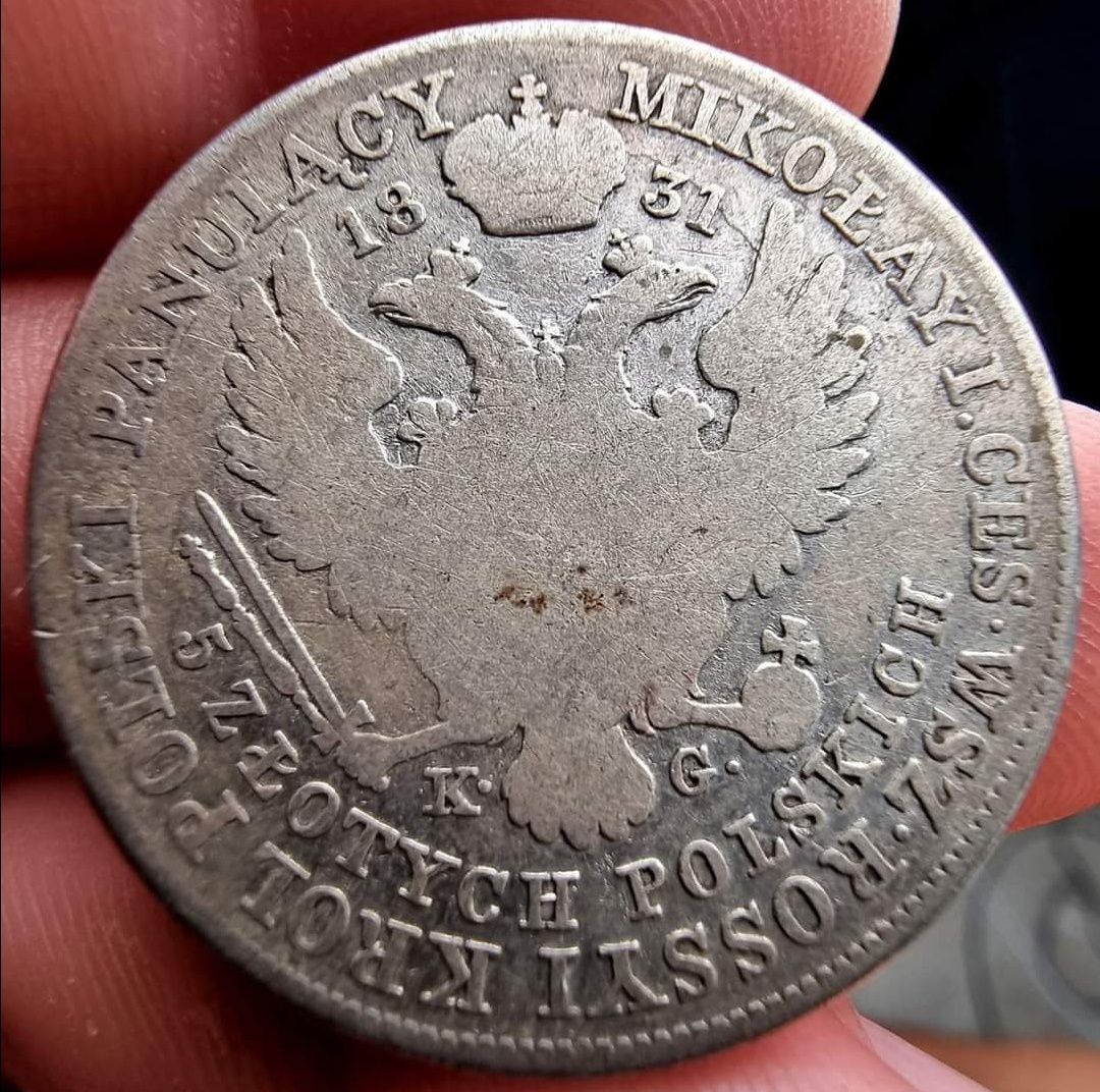 5 złotych polskich 1831