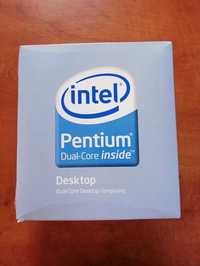Opakowanie pudełko karton po procesorze Intel Pentium Dual-Core inside