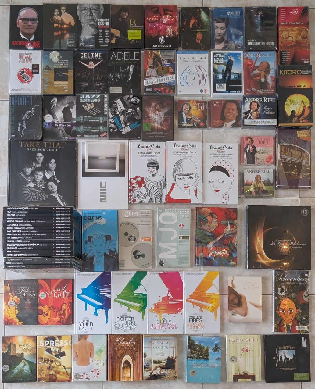Vinil - Lote de discos (aceito oferta pelo conjunto) + CD: Bandas sono