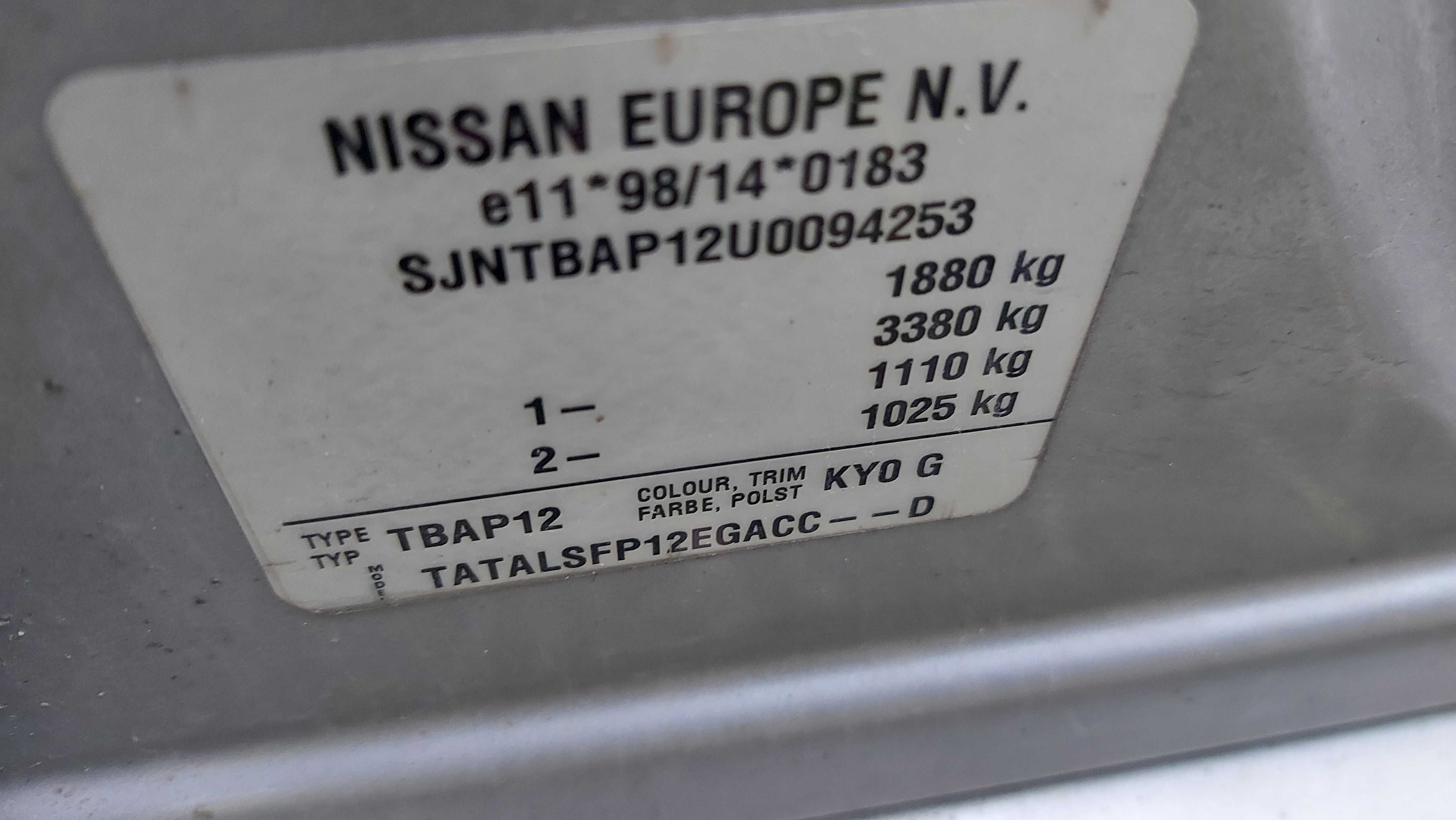 Nissan Primera P12 KY0 G wszystkie części FV transport/dostawa