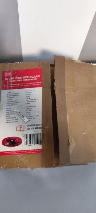 wąż sprężonego powietrza PVC-GUMMI (HYBRID) firmy Mr. SODA blaster