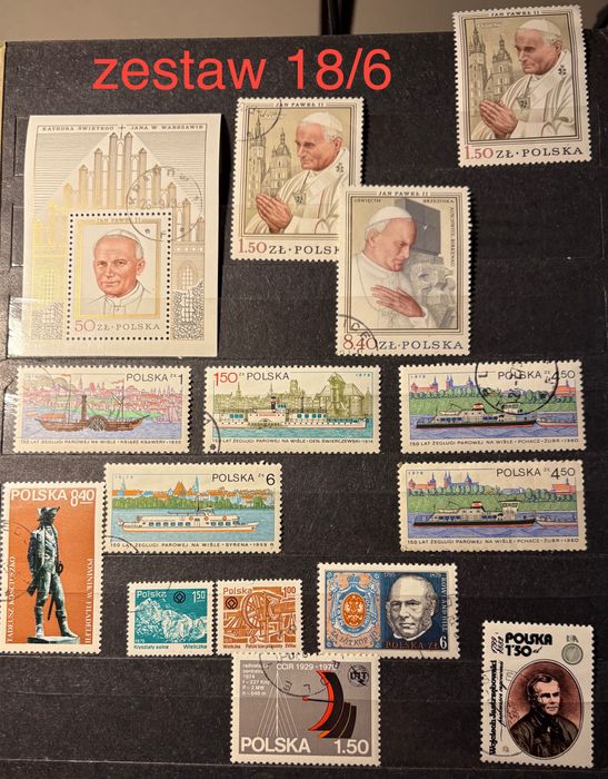 Znaczki pocztowe polskie 18