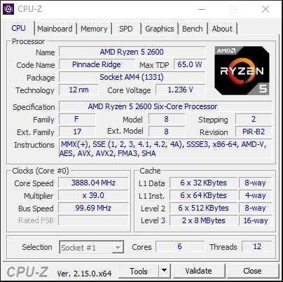 Komputer Ryzen 5 2600 nVidia GeForce GTX1060 6GB 16GB RAM DDR4 1TB SSD