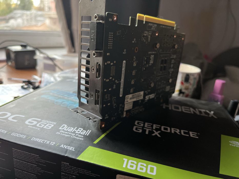 Видеокарта ASUS GeForce GTX 1660 Phoenix OC 6GB