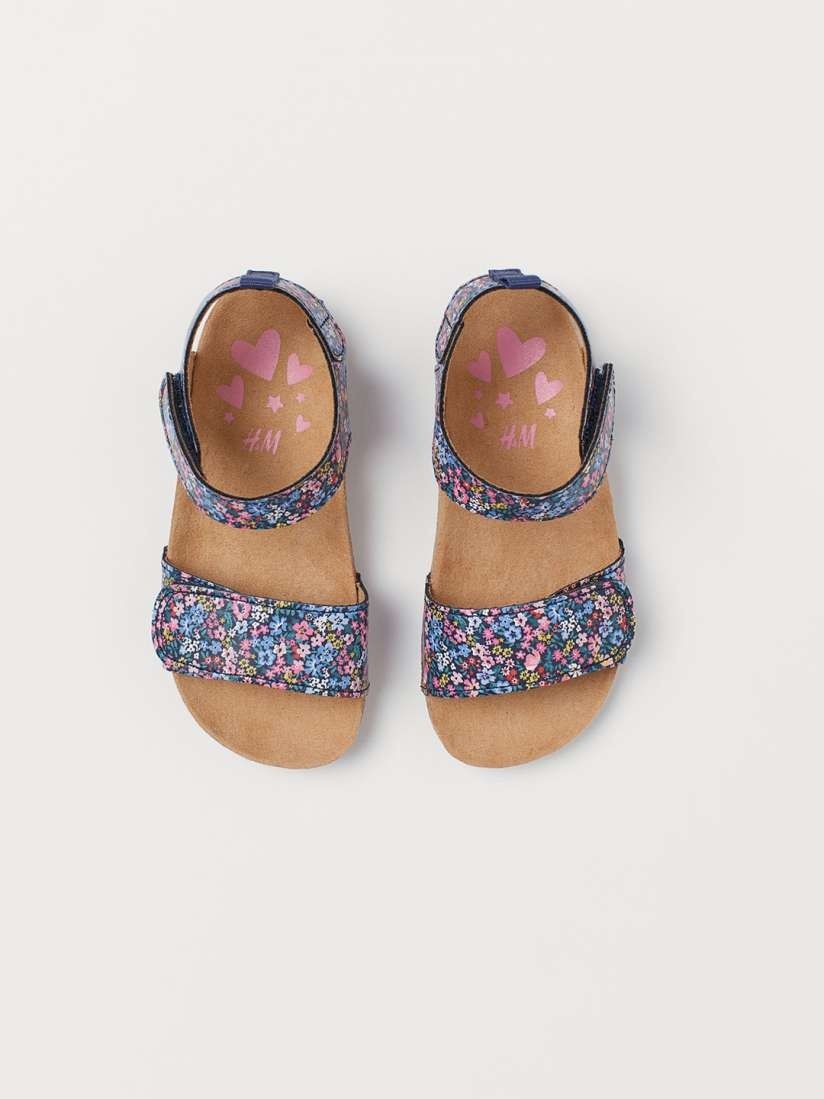 Sandały klapki H&M buty na lato skóra 28