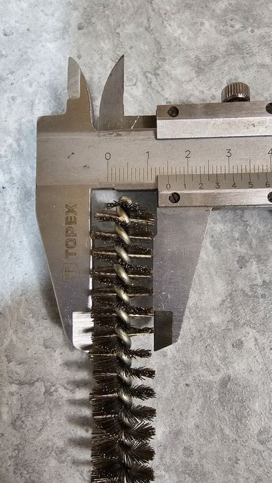 Szczotka druciana na wiertarkę. 15mm