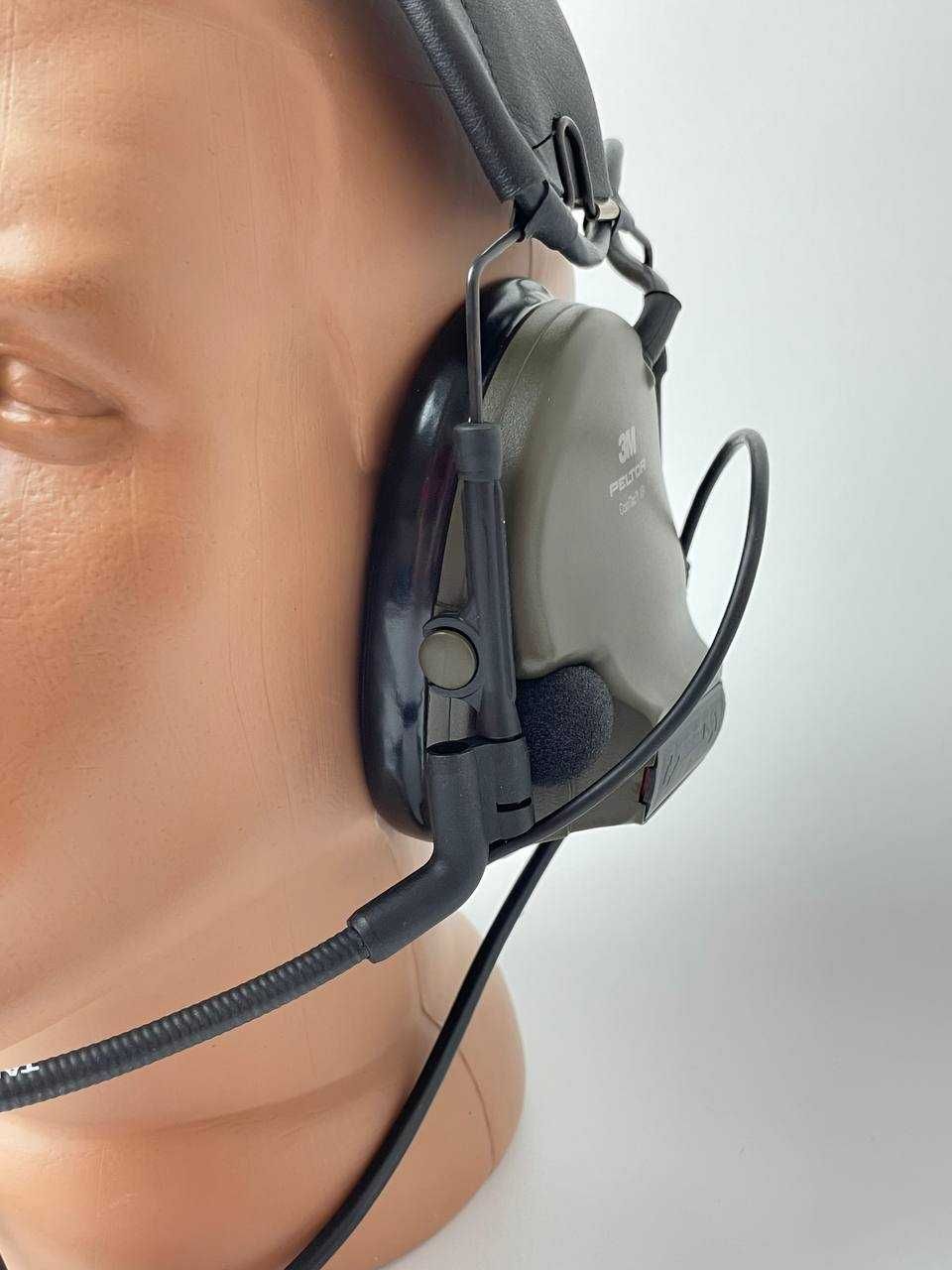Активні навушники 3M Peltor XPI + чебурашки + кнопка птт