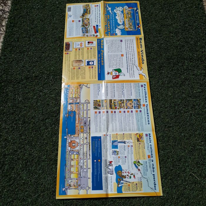 Mapa oficial Expo 98 | completo