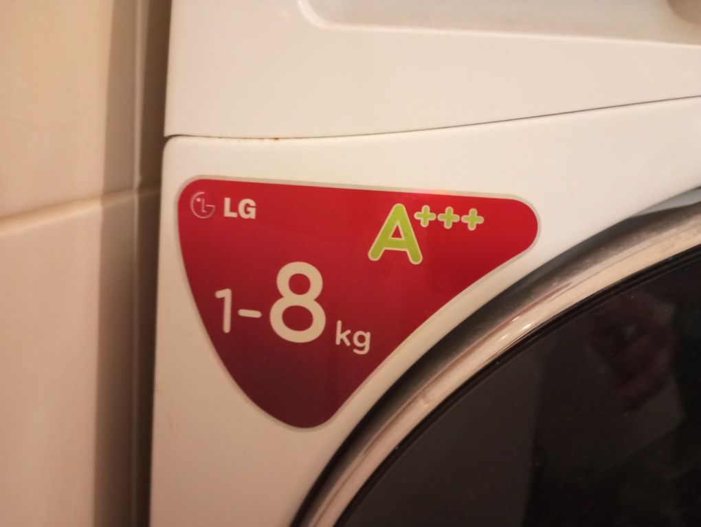 Pralka LG z funkcją prania parowego
