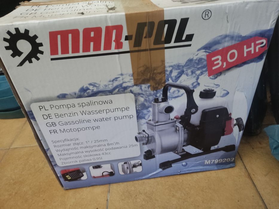 Pompa spalinowa do wody Mar-Pol 1" 3,0hp M799202