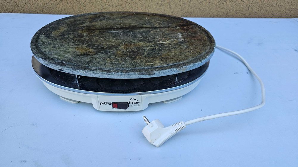 Grill elektryczny Petra Stein Grill kamienna płyta pęknięta