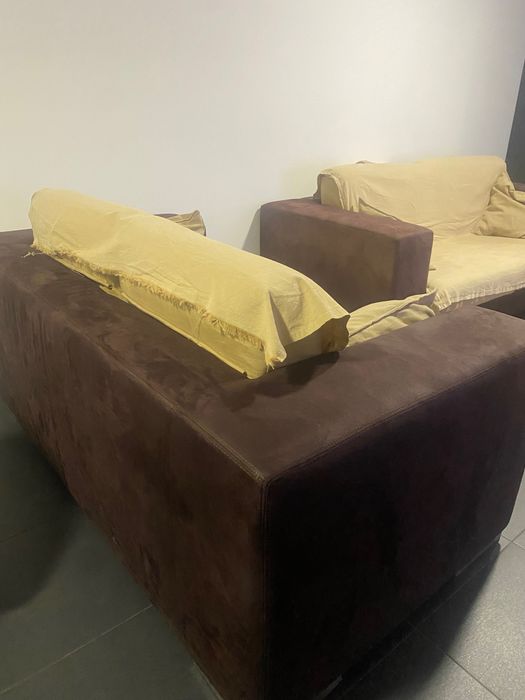 Conjunto de sofás usado