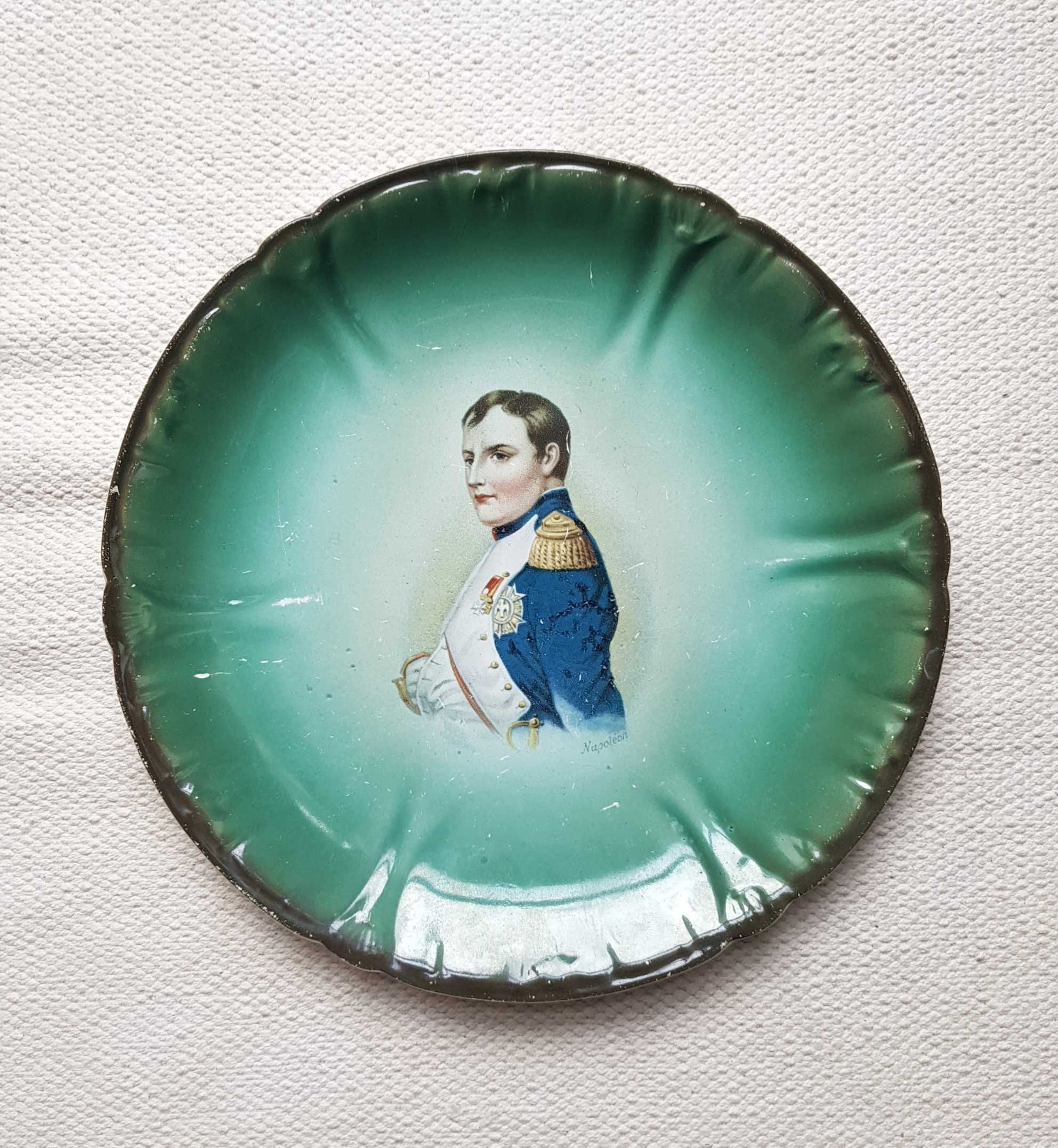 Napoleon Bonaparte porcelanowa patera