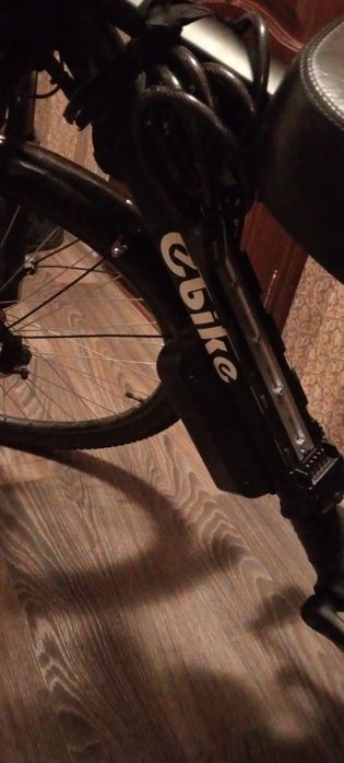 Продам электровелосипед с мягкой сидушкой( мотосидуха)