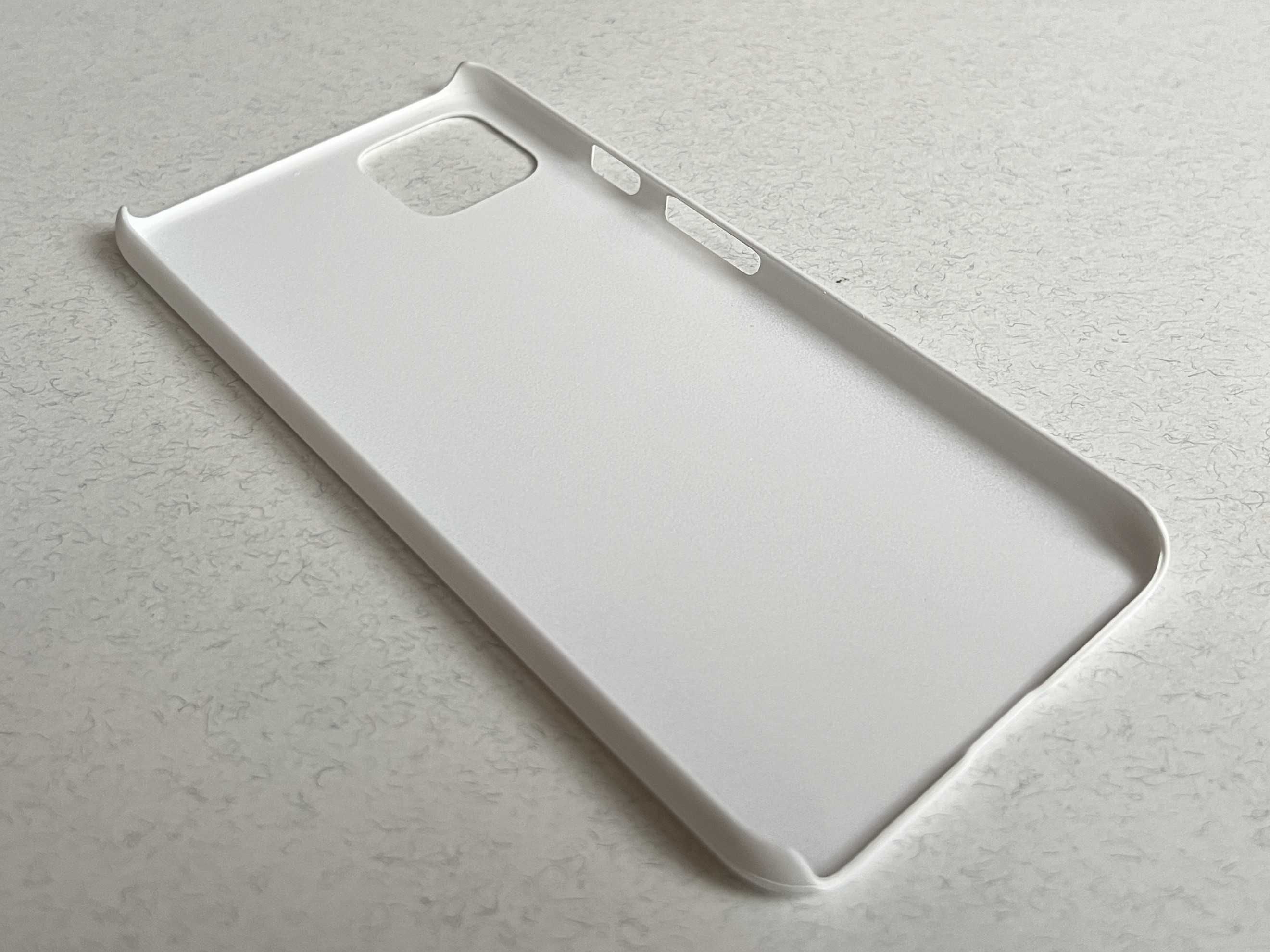Google Pixel 4 XL чохол матовий пластик білий тонкий WHITE чехол