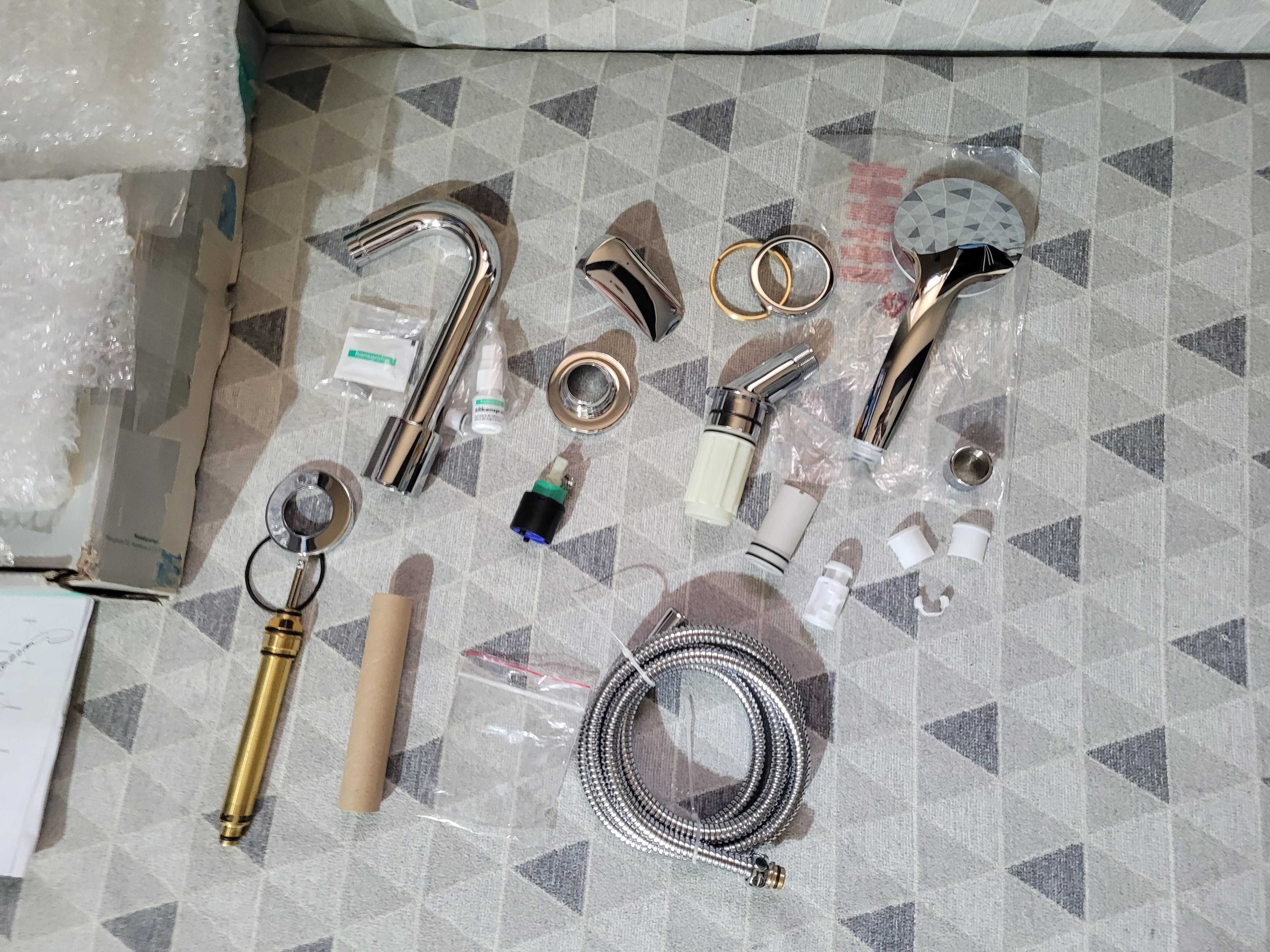 Hansgrohe Logis 3-otworowa bateria wannowa Chrom