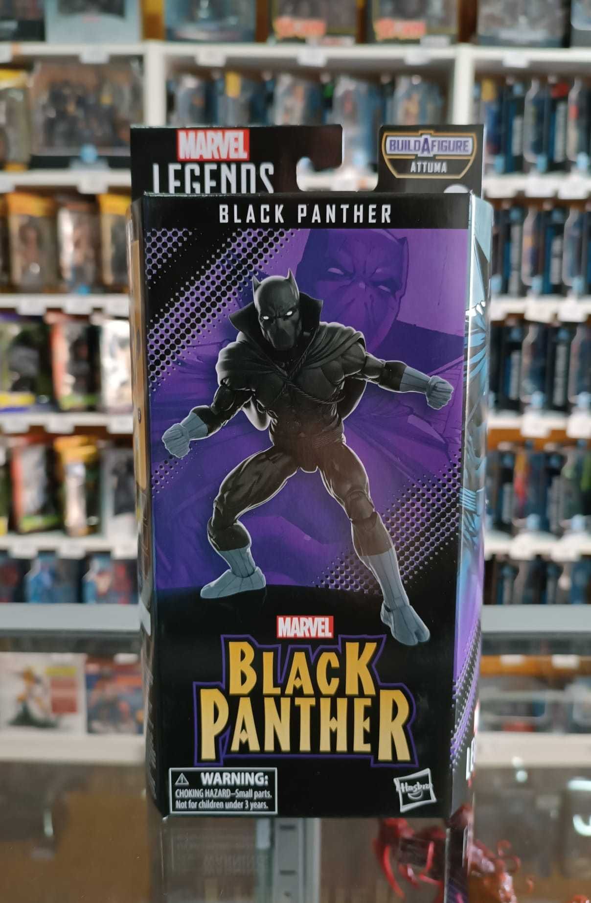 Coleção de figuras Marvel Legends - Black Panther