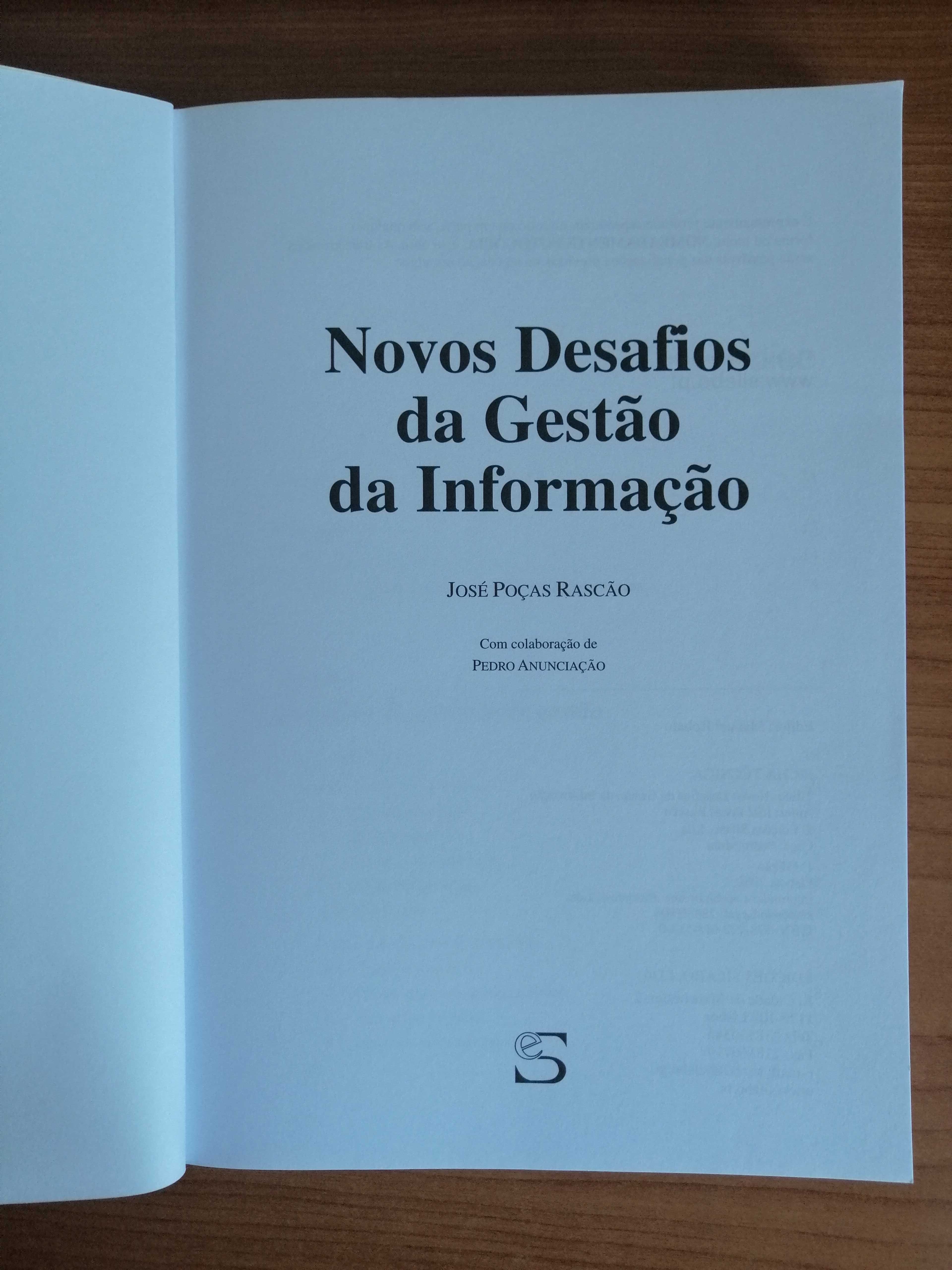 Livro Novos Desafios da Gestão da Informação - José Rascão