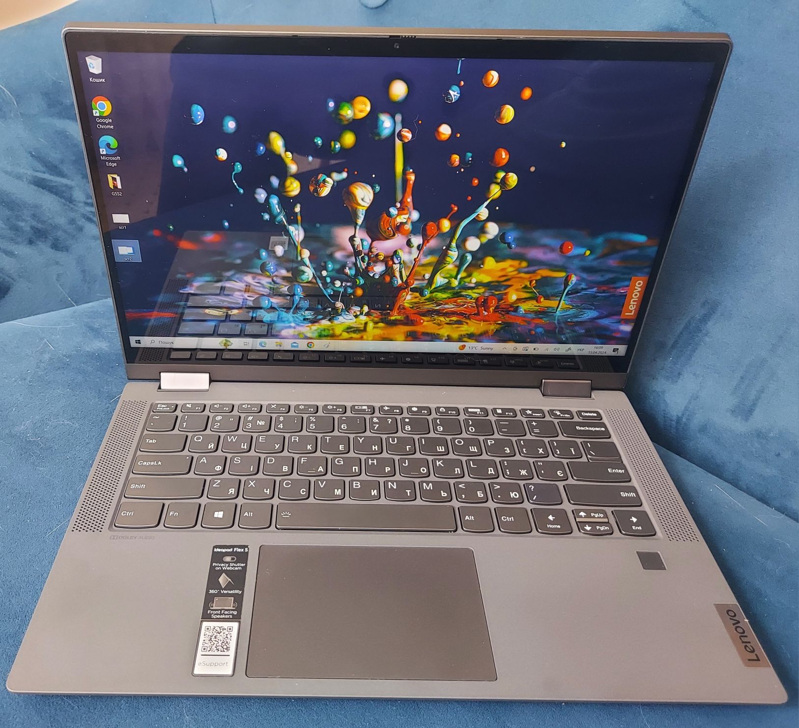 Трансформер Lenovo Flex 14IIL05 c IPS экраном!! i3-1005G1, 8/256GB