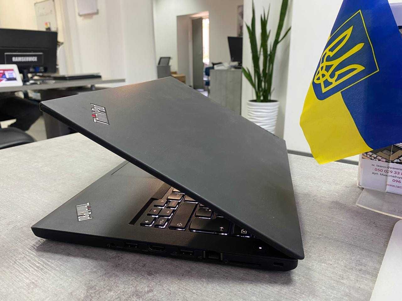 Сенсорний ноутбук LENOVO THINKPAD T480 INTEL CORE I5-8350U 8 GB  256