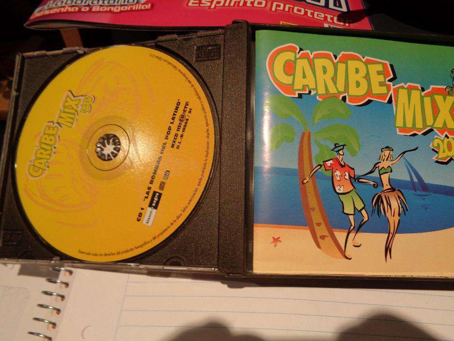 3 CD´S Caribe Mix 2001 música para abanar o capacete em caixa