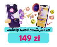 Prowadzenie Facebook  + Reklamy - 14 lat doświadczenia od 149 zł!