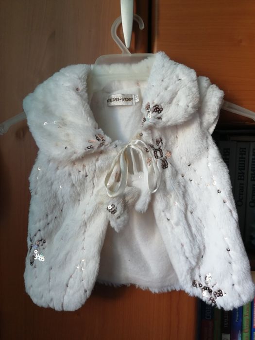 Шубка-болеро  для девочки
