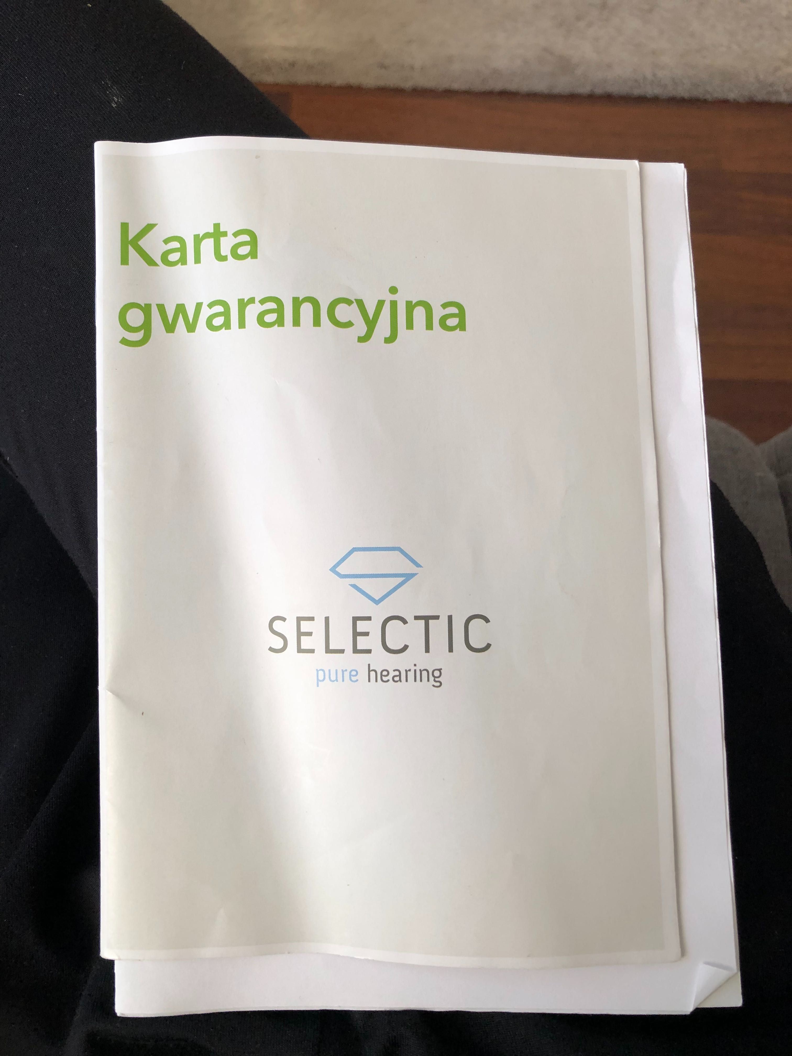Aparaty słuchowe Selectic Luna R5 (KOMPLET) + DRY BOX + ładowarka