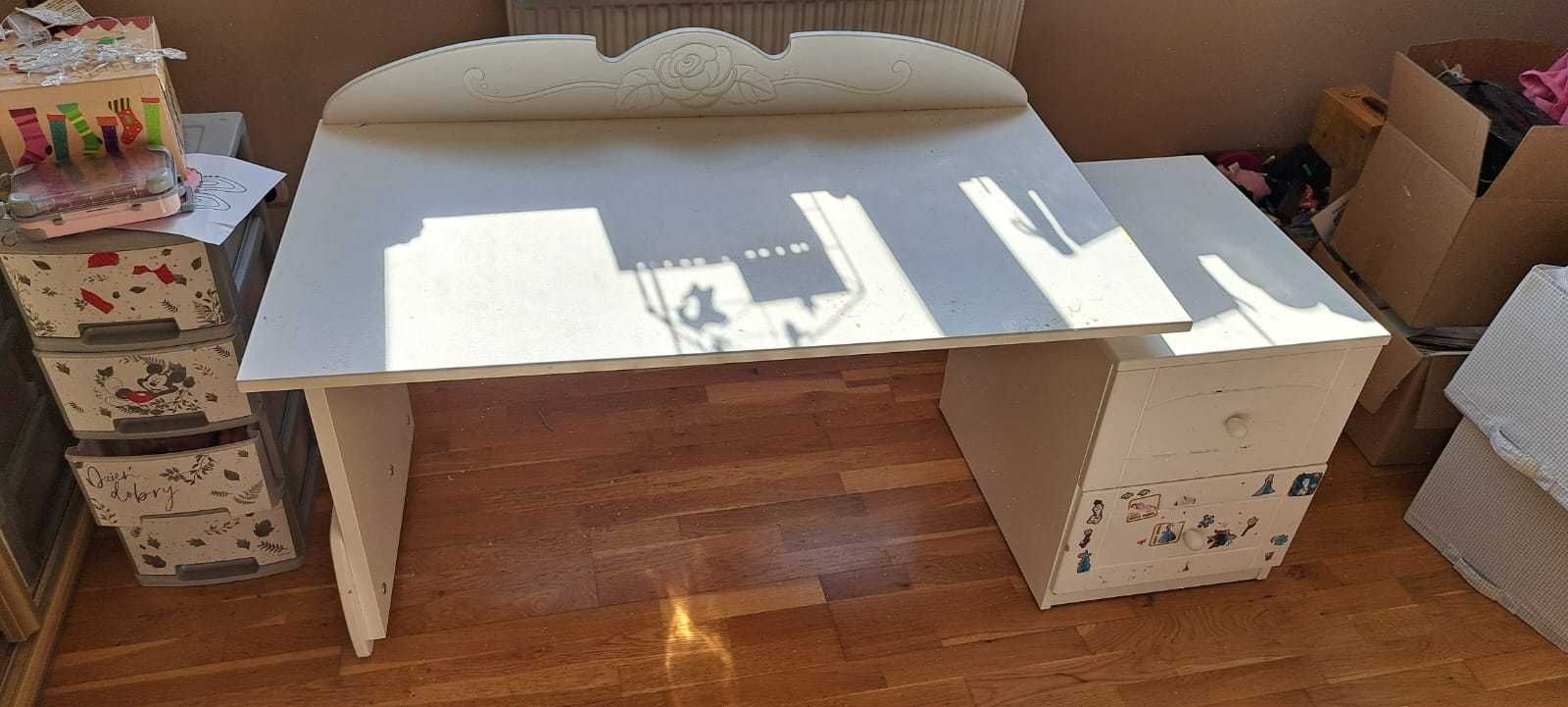 Biurko białe dziecięce Meblik