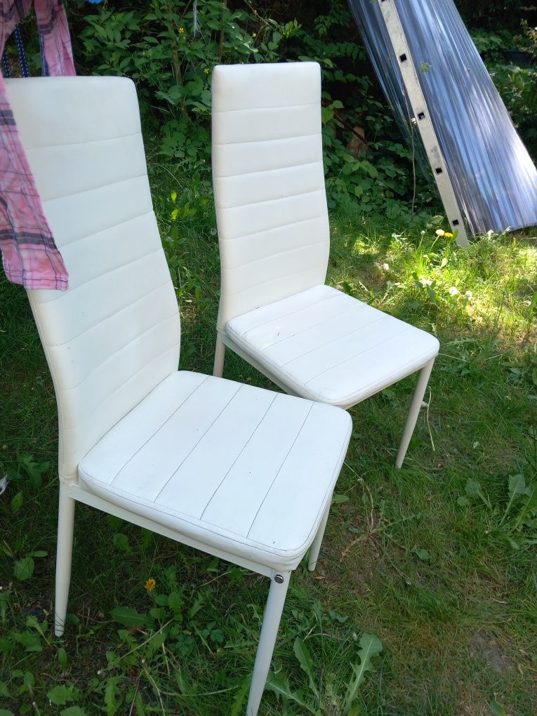 Krzesło oryginalne,białe.