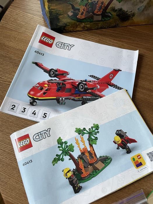 Lego City пожежний літак 60413