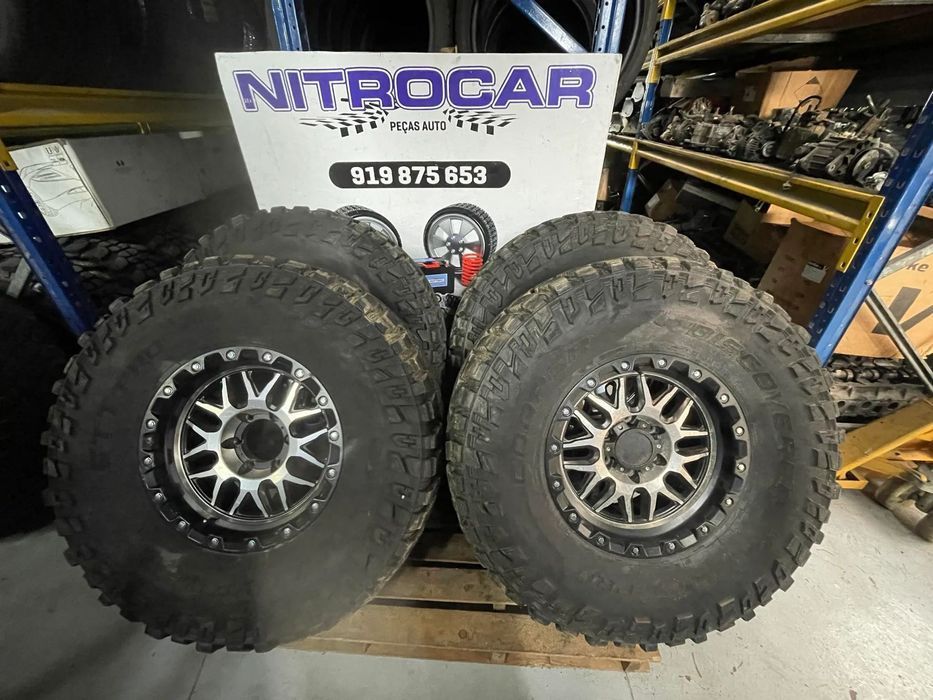 4 - PNEUS DISCOVER COOPER STT PRO 37X12.50 17 COM 95% DE PISO