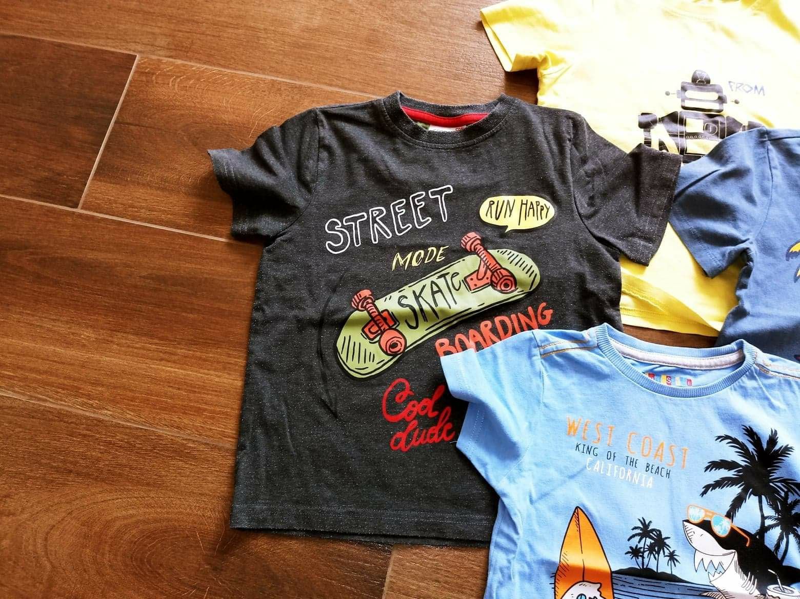 T-shirt x 4 rozm 116