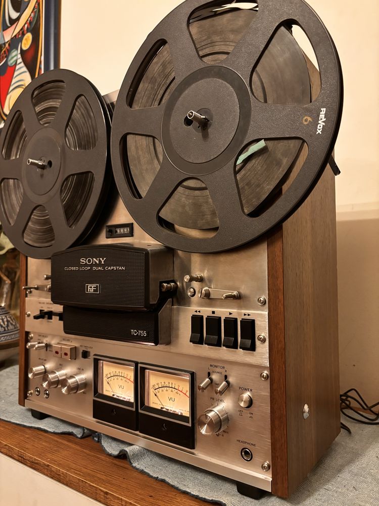 Leitor Bobines Sony TC755