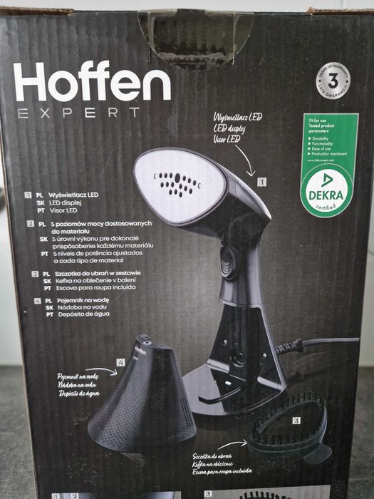 Nowa parownica do ubrań