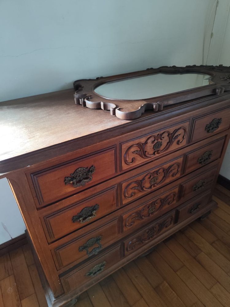 Quarto de casal em madeira