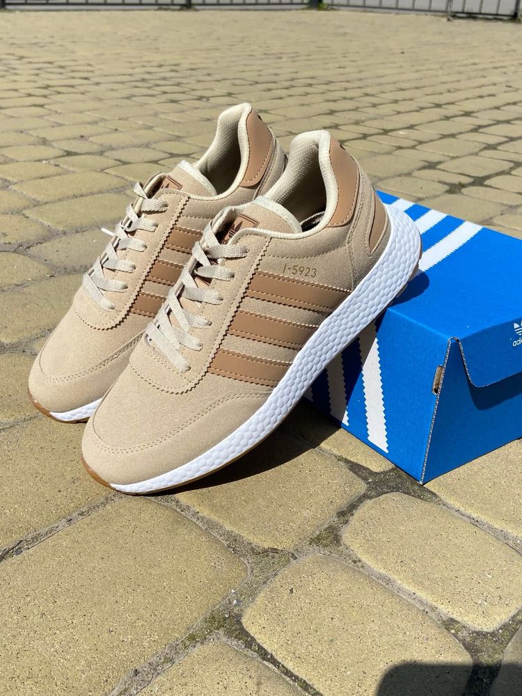 Чоловічі кросівки Adidas Iniki чорні,бежеві