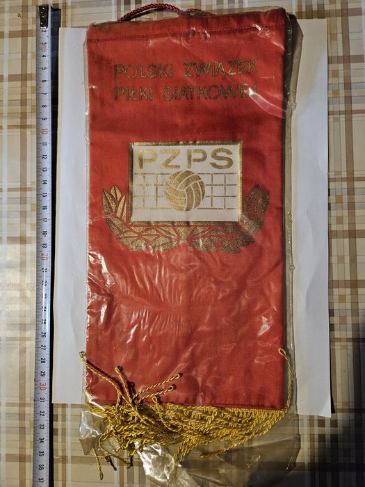 Proporczyk Polski Związek Piłki Siatkowej PRL