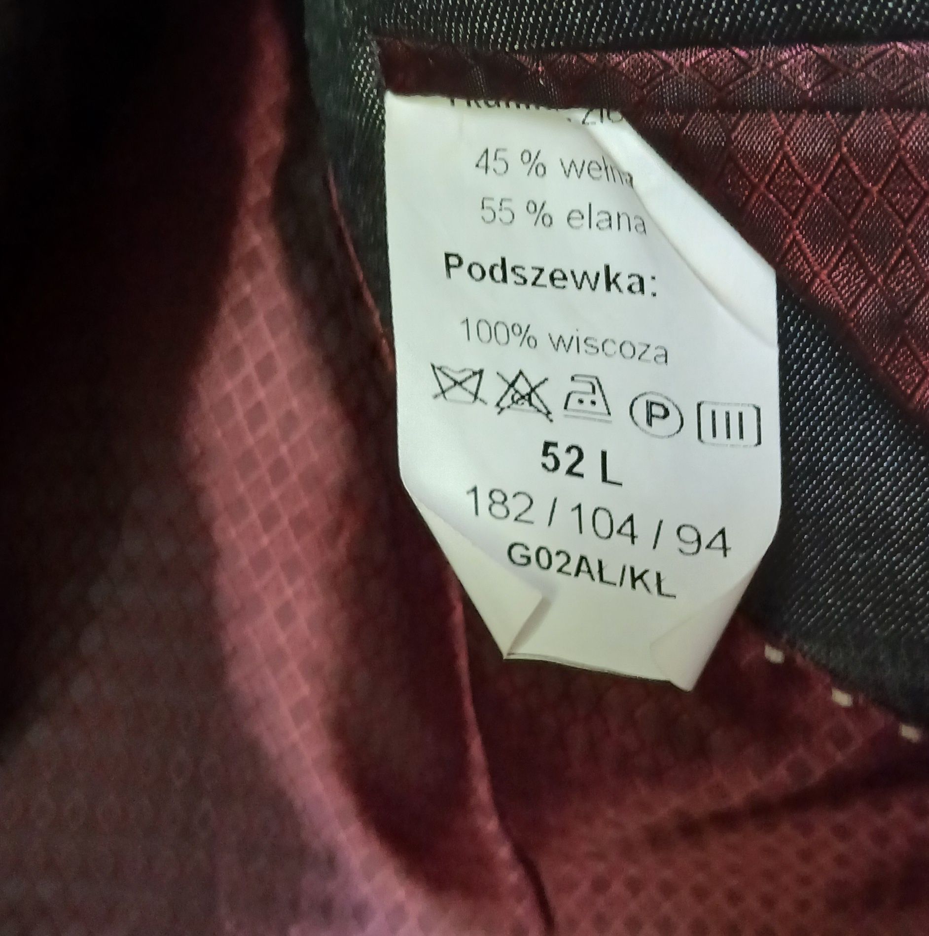 Garnitur męski Malcon