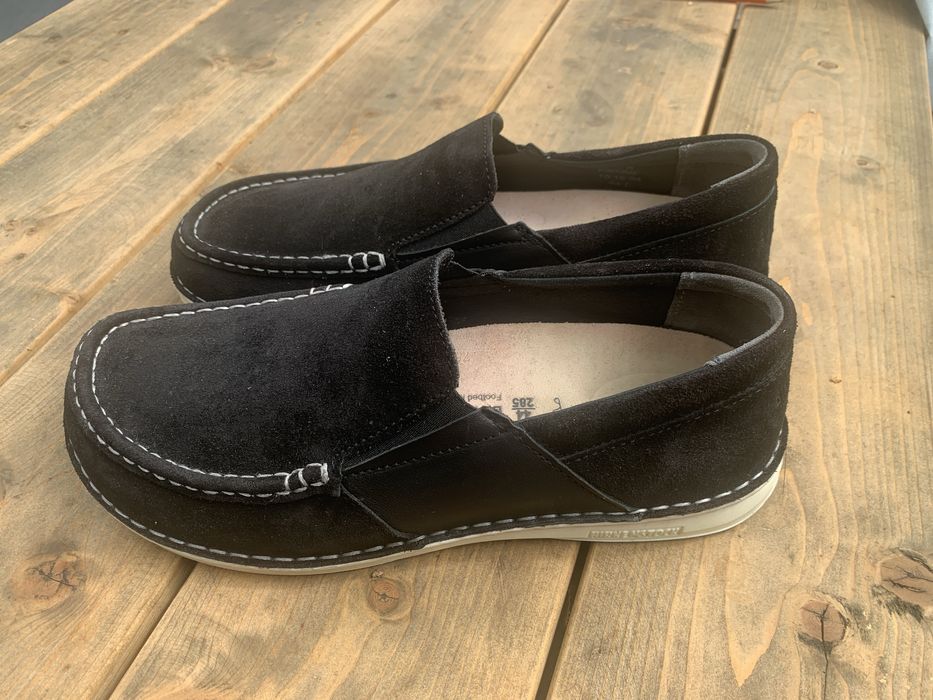 Buty Birkenstock 44 r – zamszowe, jak nowe!