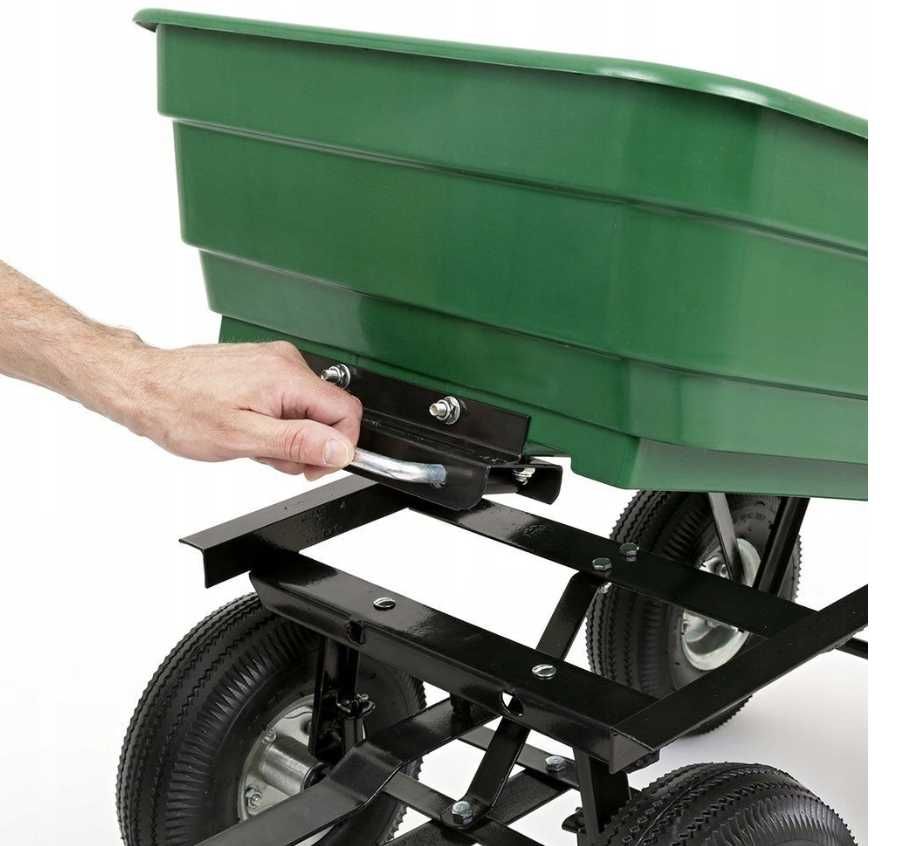 Wywrotka Ogrodowa 52L z Rączką Wózek Transportowy DC1 - (Wyprzedaż)
