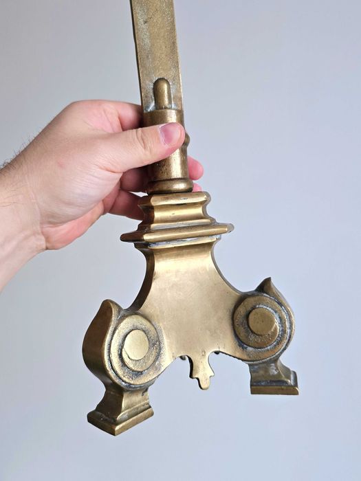 Krzyż z mosiądzu 54 cm