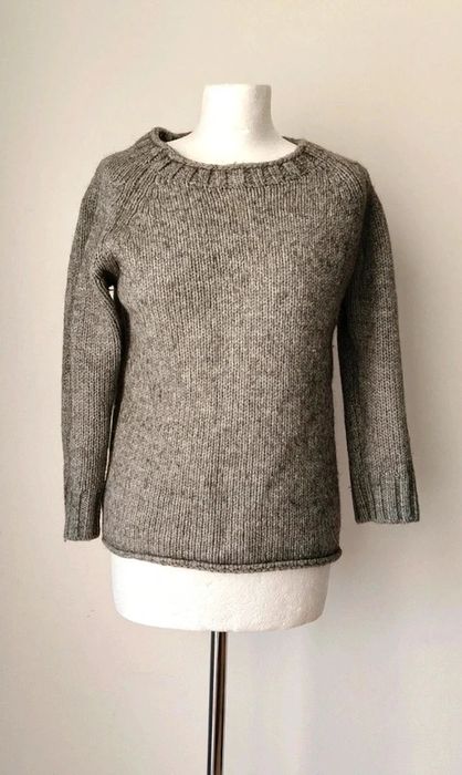 Szary sweter Better Rich XL • alpaka & wełna  premium knit must-have