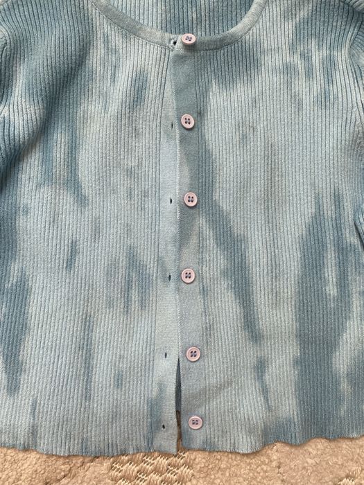 Топ з довгими рукавами тай-дай